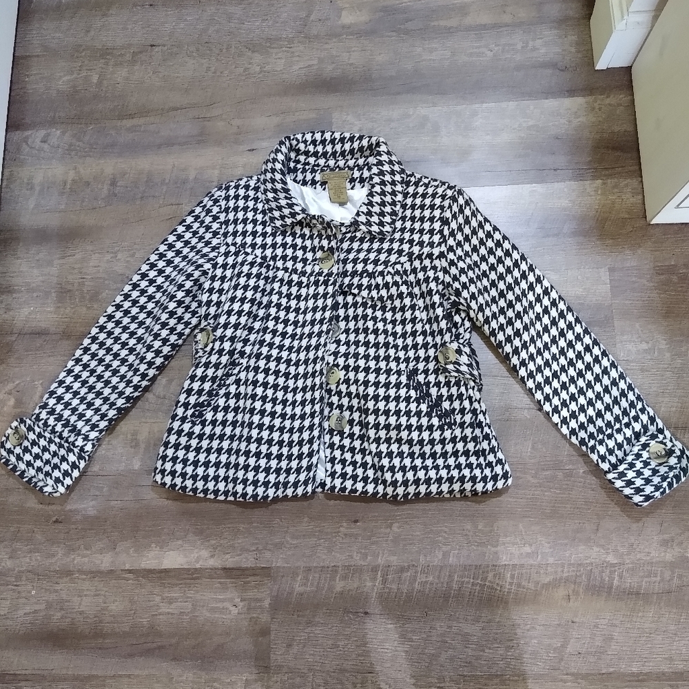 Art and Soul Herringbone Jacket